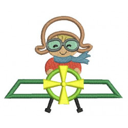 Stickmuster - Future Pilot